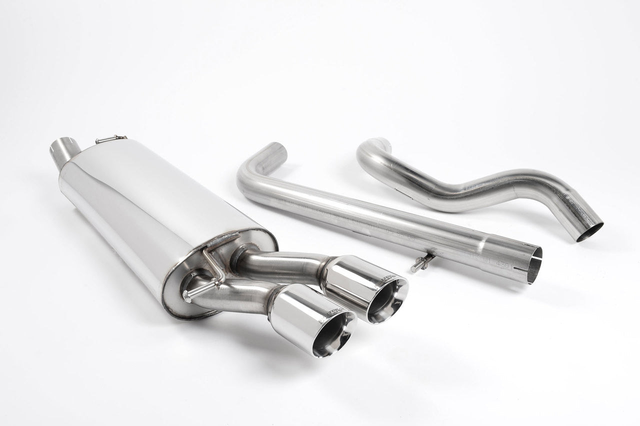 Milltek Volkswagen Golf Mk4 R32 3.2 V6 4WD 2002-2005 Cat-back Exhaust - Non-Resonated - SSXVW025