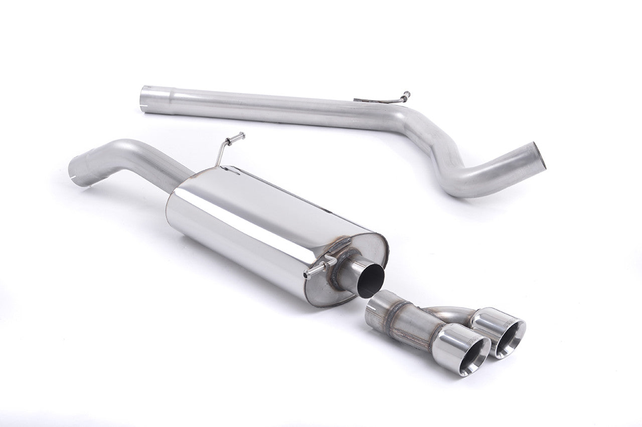 Milltek Volkswagen Scirocco R 2009-2016 Turbo-back including Hi-Flow Sports Cat Exhaust - 3