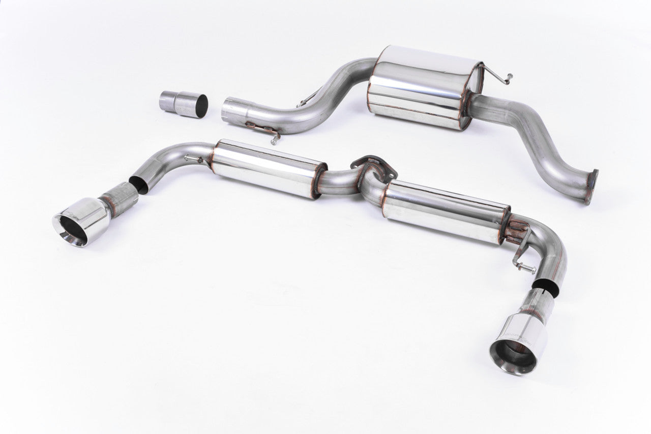 Milltek Volkswagen Golf Mk4 R32 3.2 V6 4WD 2002-2005 Cat-back Exhaust - Non-Resonated - SSXVW136