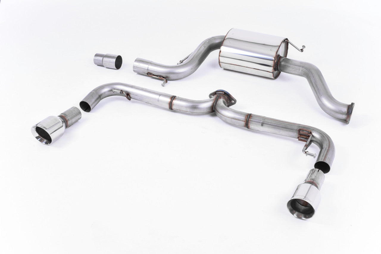 Milltek Volkswagen Golf Mk4 R32 3.2 V6 4WD 2002-2005 Cat-back Exhaust - Resonated - SSXVW137