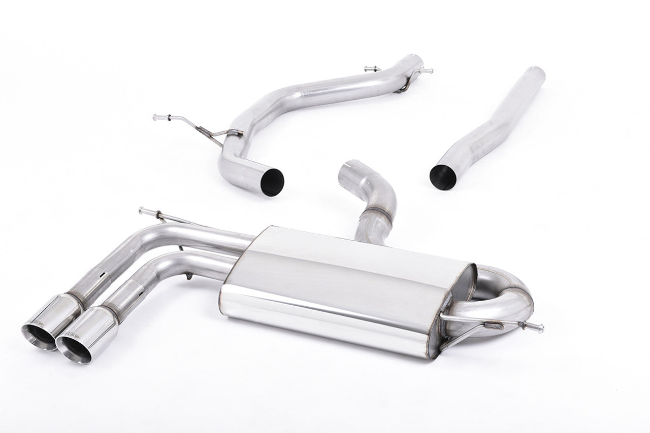 Milltek Volkswagen Golf Mk6 GTi 2.0 TSI 210PS 2009-2013 Cat-back Exhaust - Non-Resonated - SSXVW111