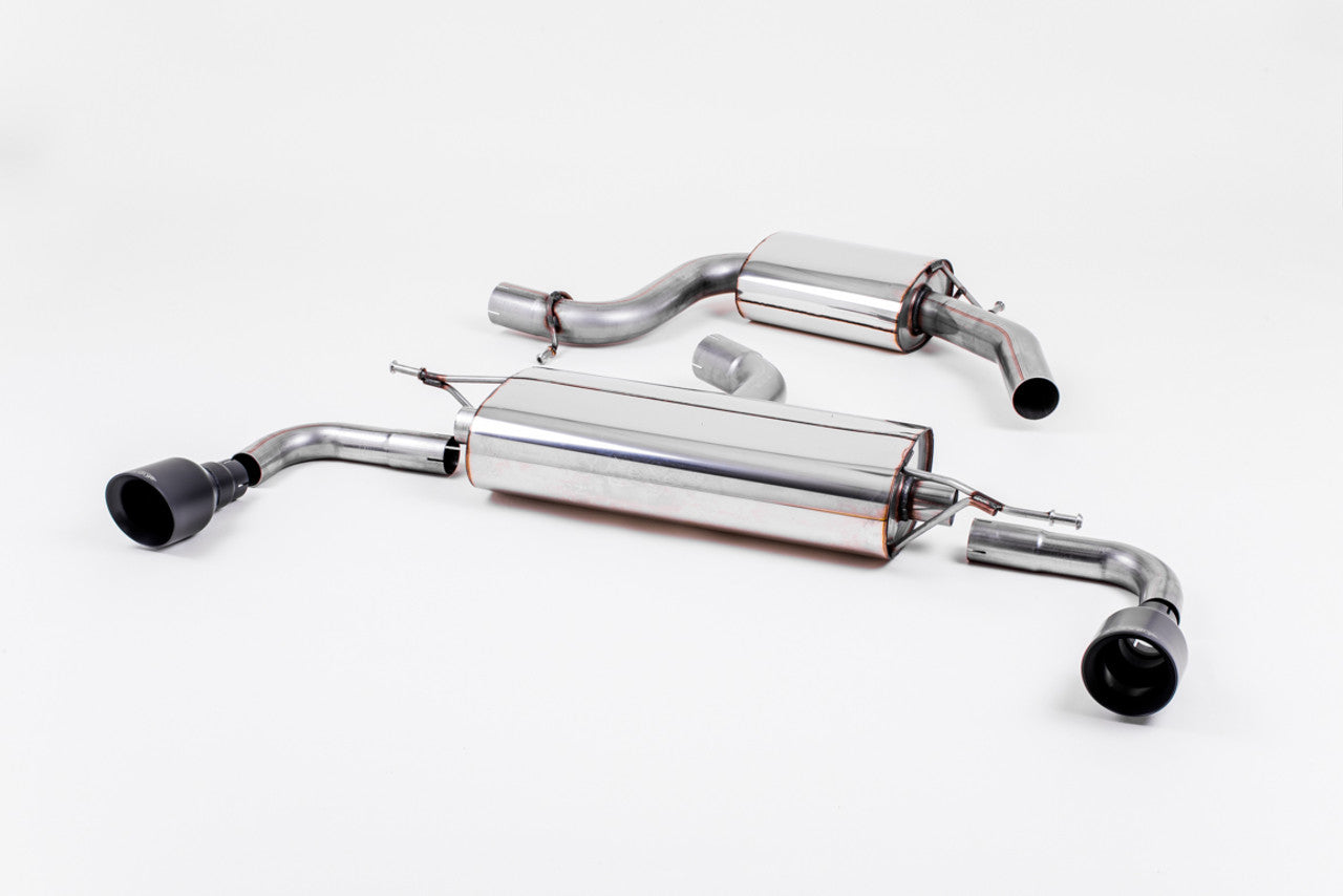 Milltek Seat Leon Cupra 2.0T FSI 240PS 2006-2011 Cat-back Exhaust - Resonated - SSXVW148