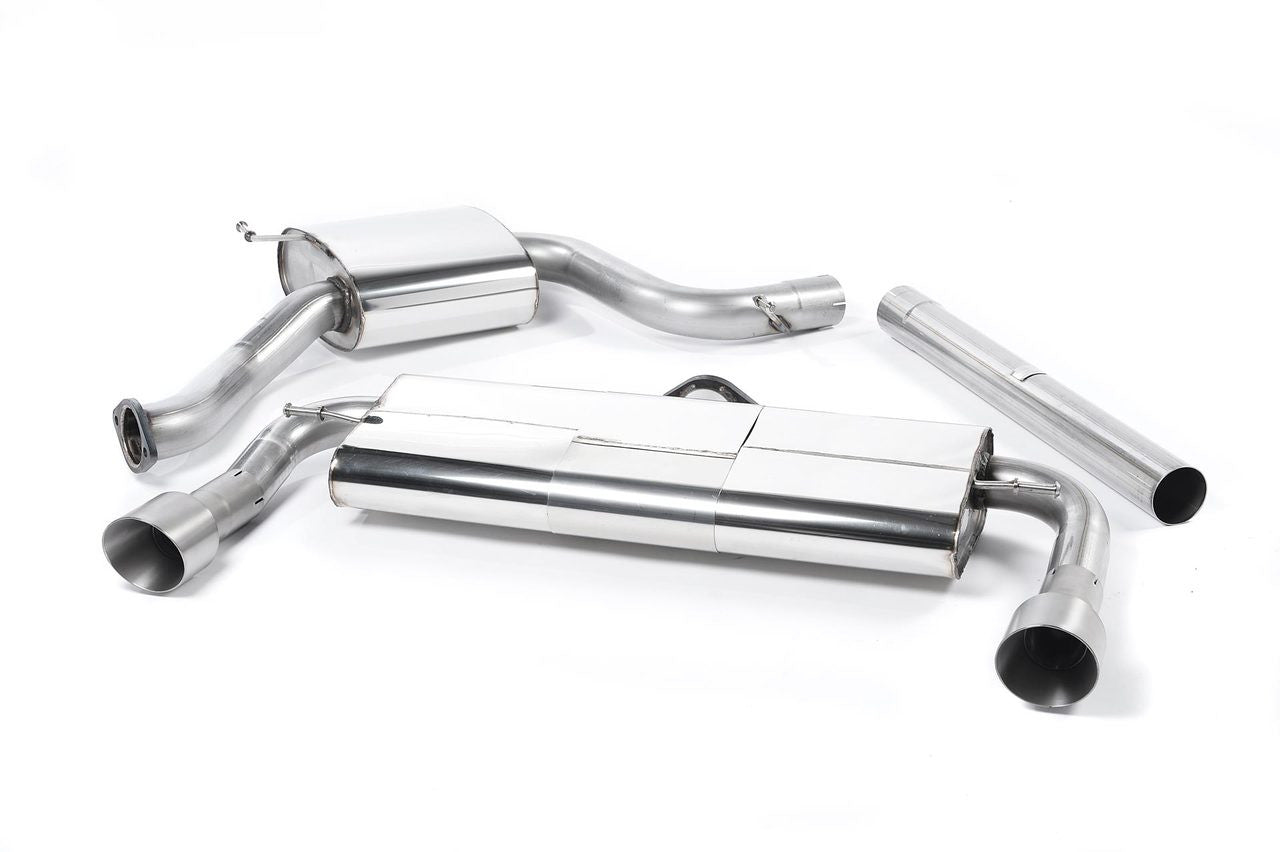 Milltek Volkswagen Golf MK7 GTi (including GTi Performance Pack Clubsport & Clubsport S models) 2013-2016 Cat-back Exhaust - Titanium Tips - SSXVW227