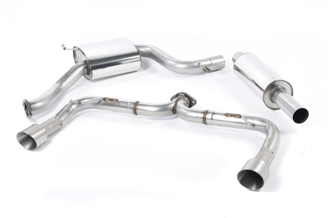 Milltek Volkswagen Golf MK7 GTi (including GTi Performance Pack Clubsport & Clubsport S models) 2013-2016 Cat-back Exhaust - Titanium Tips - SSXVW228