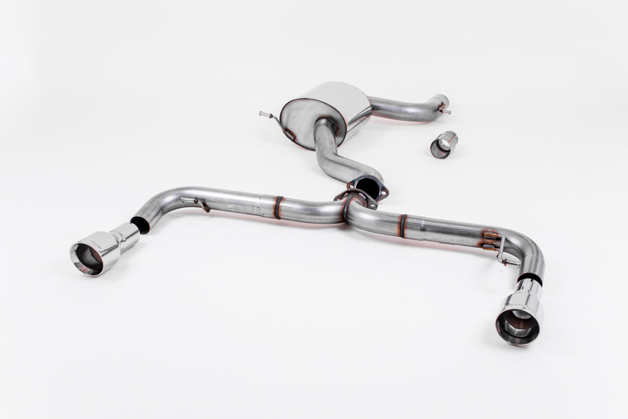 Milltek Seat Leon Cupra 2.0T FSI 240PS 2006-2011 Cat-back Exhaust - Resonated - SSXVW148