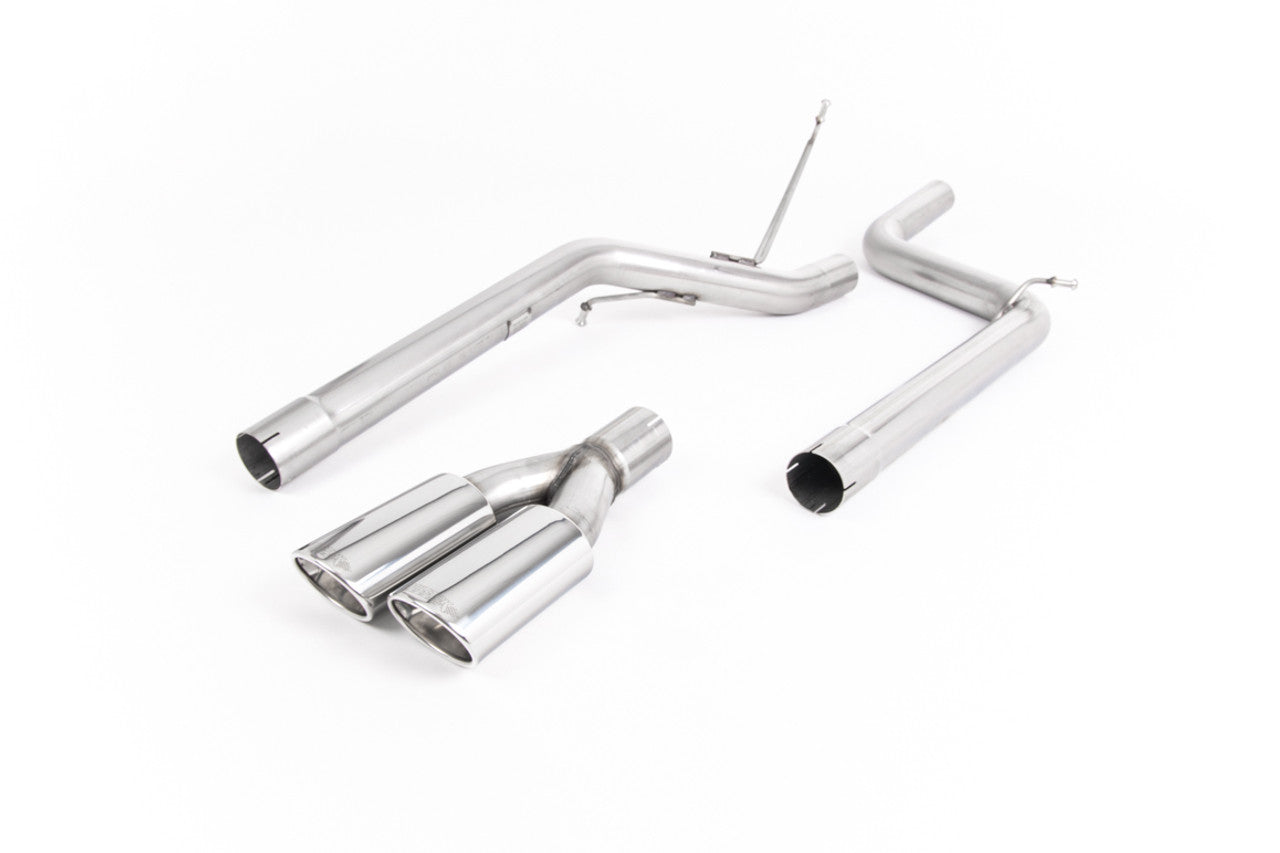 Milltek Audi A3 1.8T 2WD 3 & 5 door 1996-2004 Large Bore Downpipe and Hi-Flow Sports Cat Exhaust - SSXVW393