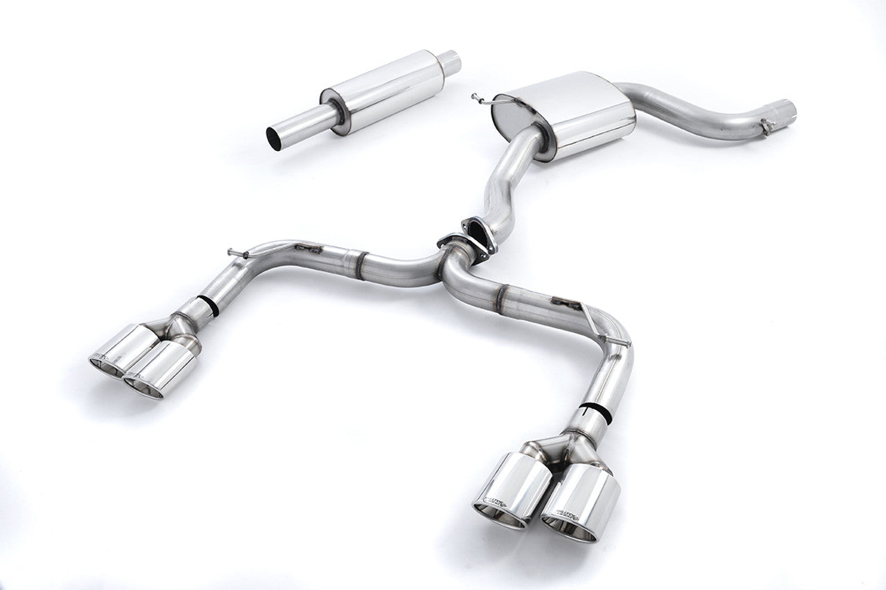 Milltek Audi A3 1.8T 2WD 3 & 5 door 1996-2004 Large-bore Downpipe and De-cat Exhaust - SSXVW394