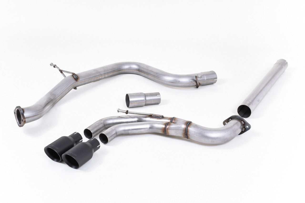 Milltek Audi A3 1.8T 2WD 3 & 5 door 1996-2004 Large Bore Downpipe and Hi-Flow Sports Cat Exhaust - SSXVW393