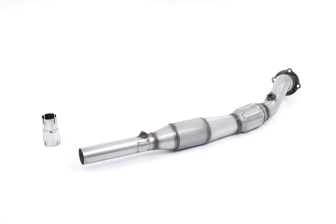 Milltek Audi A3 1.8T 2WD 3 & 5 door 1996-2004 Large Bore Downpipe and Hi-Flow Sports Cat Exhaust - SSXVW393