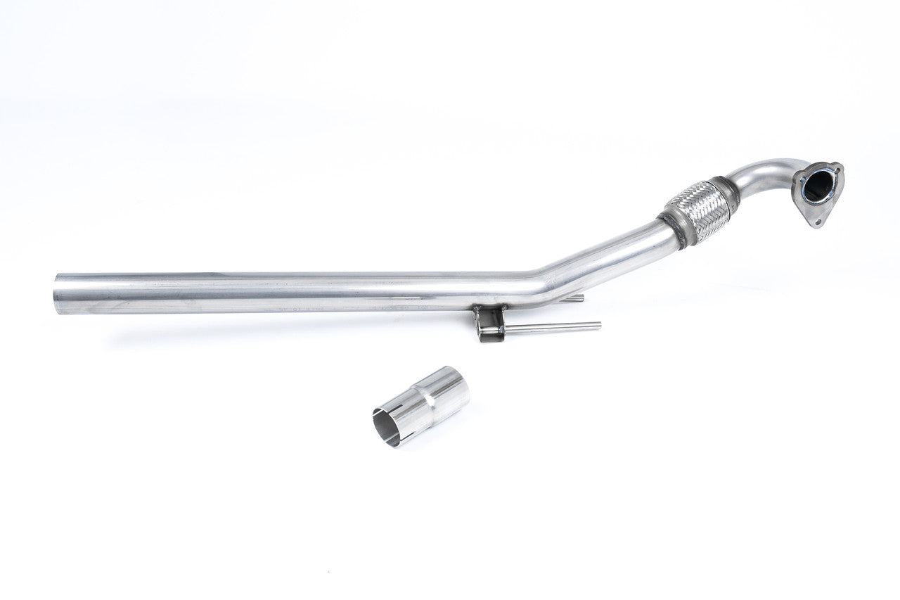 Milltek Audi A3 1.8T 2WD 3 & 5 door 1996-2004 Large-bore Downpipe and De-cat Exhaust - SSXVW394