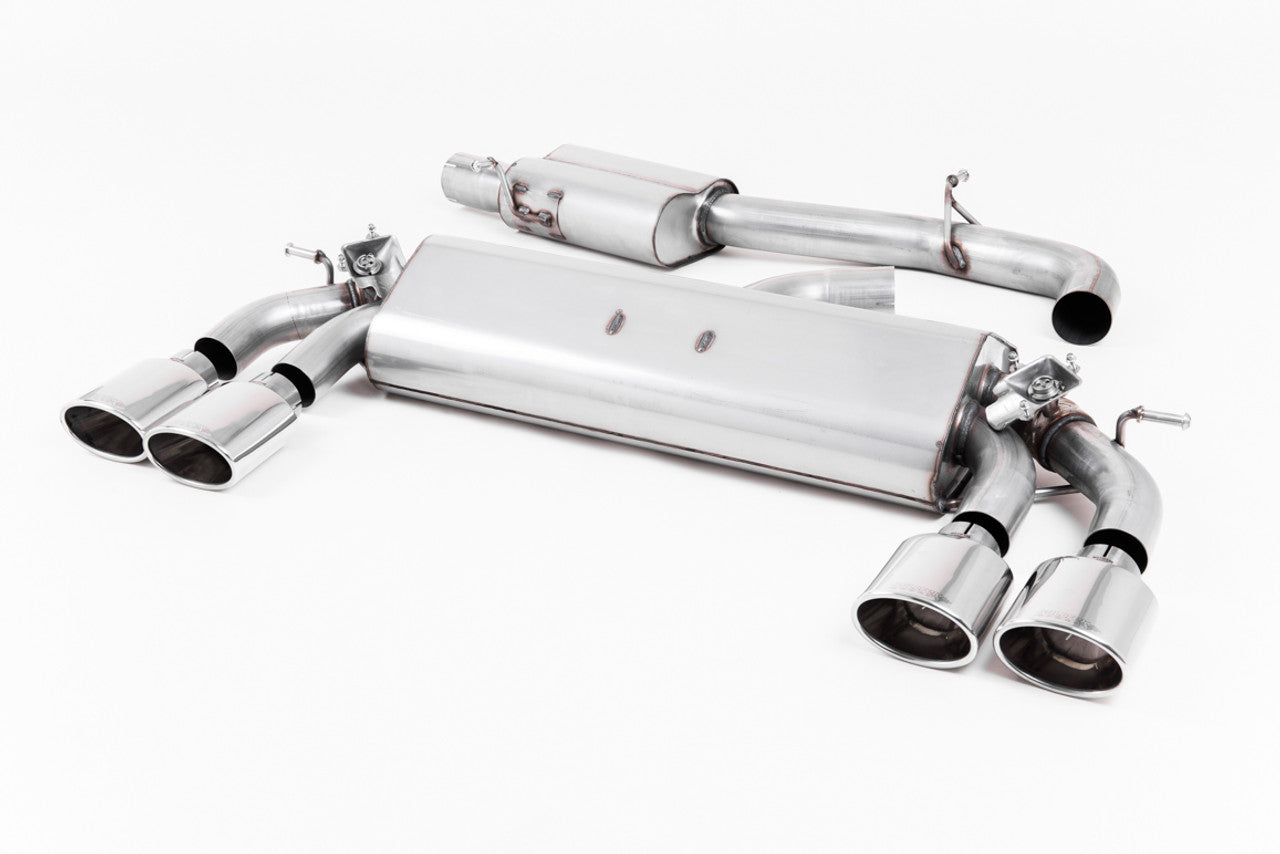 Milltek Volkswagen Golf Mk6 R 2.0 TFSI 270PS 2009-2013 Cat-back Exhaust - Resonated - SSXVW221