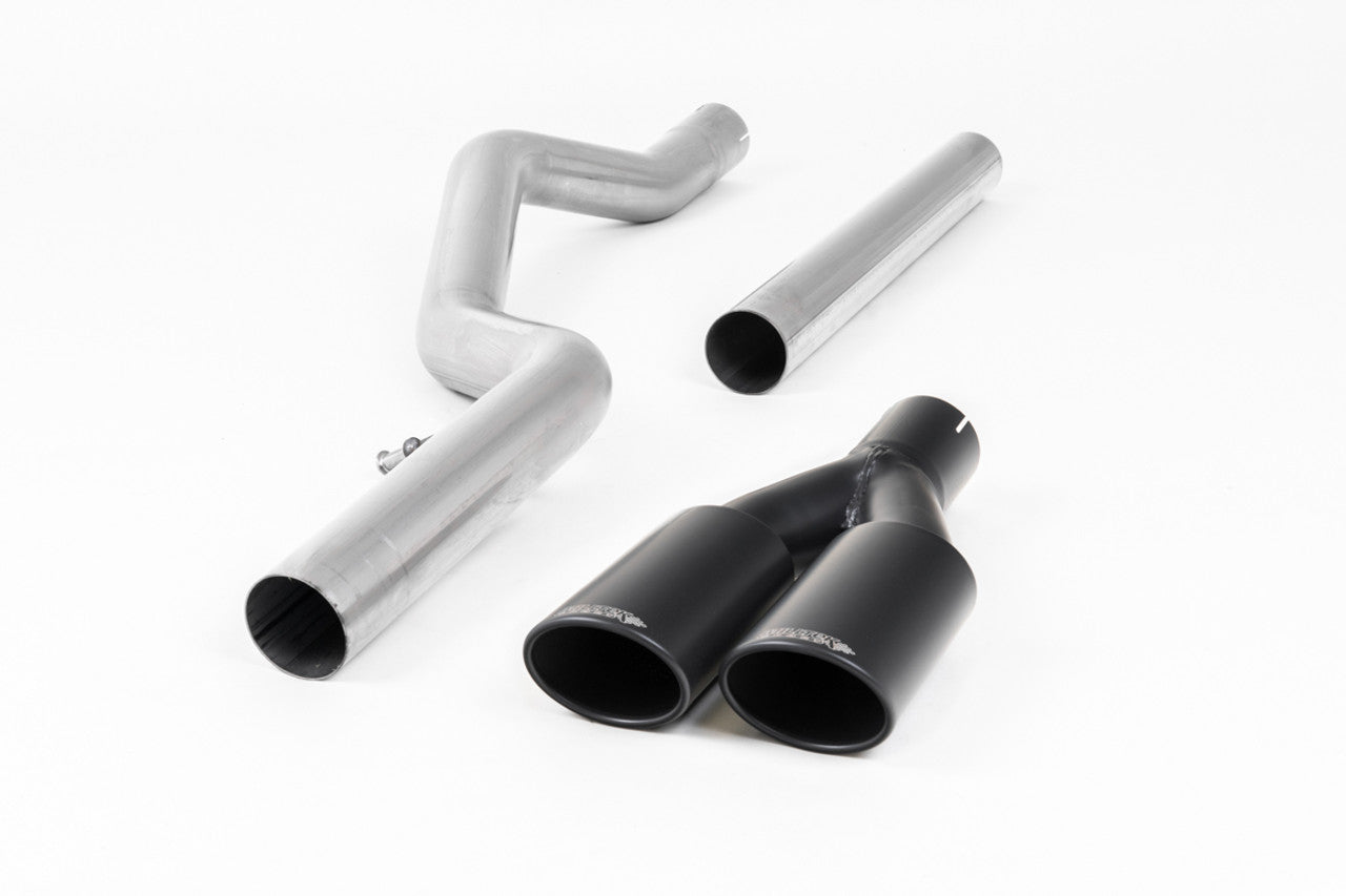 Milltek Audi A3 2.0 TFSI quattro Sedan 8V (US-only) 2014-2020 Large Bore Downpipe and Hi-Flow Sports Cat Exhaust - SSXVW349