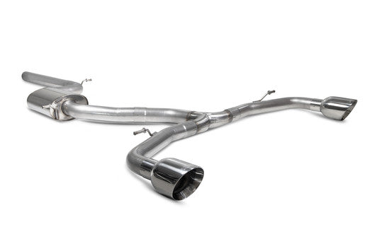 Scorpion Non-Resonated GPF-Back System - Golf GTI MK8 - 2020 - 2021 - SVWS064