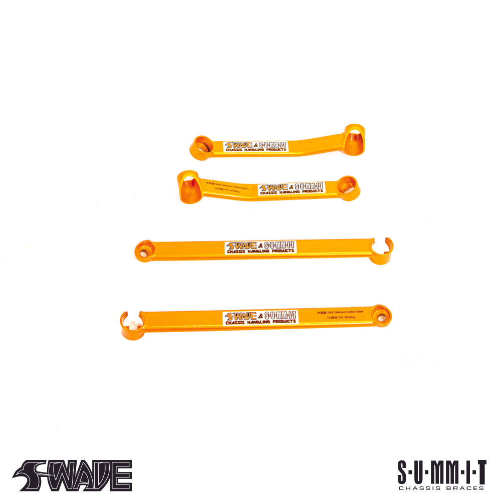 SWAVE & SUMMIT Rear Subframe Reinforcement Bracket for Toyota Yaris GR