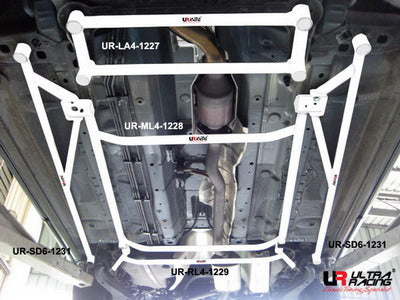 Ultra Racing Nissan X - Trail Gen 2 2.0 2008 - 2013 - Front Lower Brace