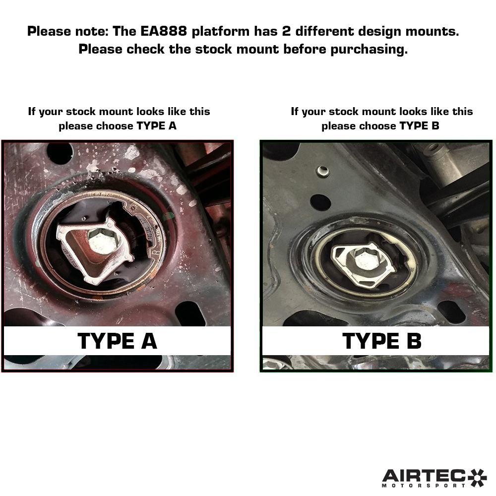 AIRTEC Motorsport Torque Mount Insert for MQB EA888 (Type A & B)