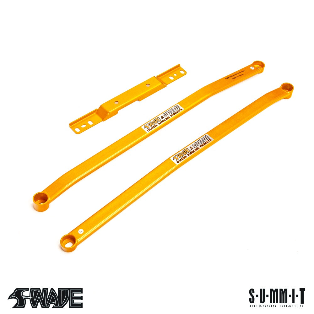 SWAVE & SUMMIT Mid Lower V Type Bar Set VW Golf GTI & R MK8