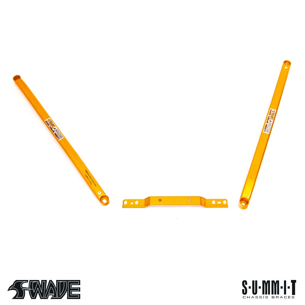 SWAVE & SUMMIT Mid Lower V Type Bar Set VW Golf GTI & R MK8