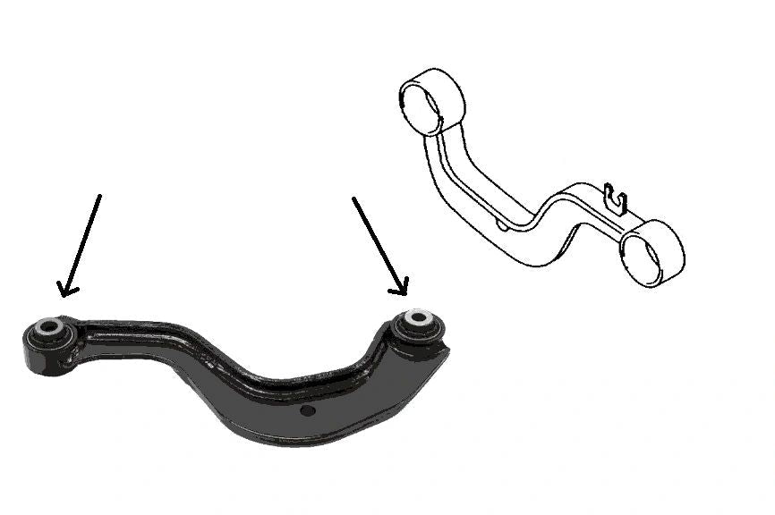 Audi TT MK2 (2007-2014) & Q3 RSQ3 Rear Upper Link Suspension Arm Bushes