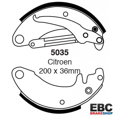 EBC Brake Shoes 5035