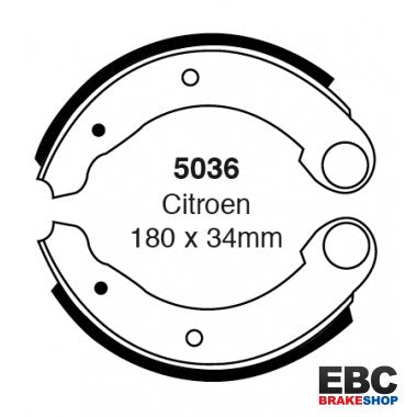 EBC Brake Shoes 5036