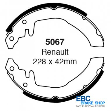 EBC Brake Shoes 5067