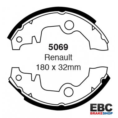 EBC Brake Shoes 5069