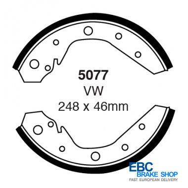 EBC Brake Shoes 5077