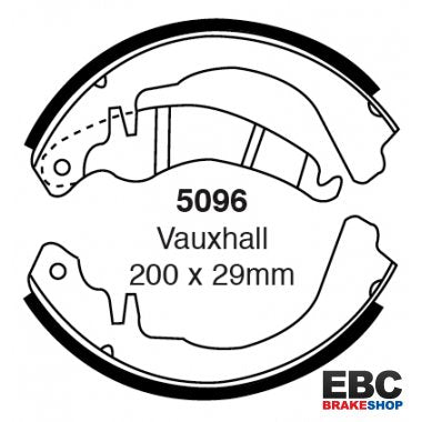 EBC Brake Shoes 5096