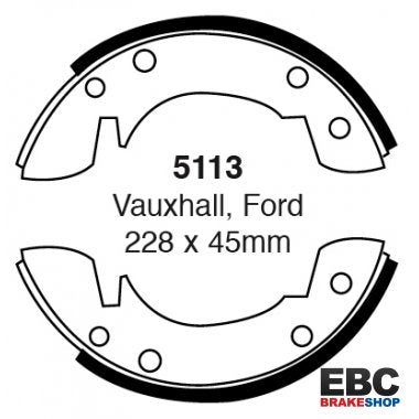 EBC Brake Shoes 5113