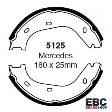 EBC Brake Shoes 5125