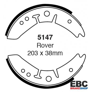 EBC Brake Shoes 5147