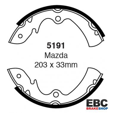 EBC Brake Shoes 5191