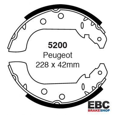 EBC Brake Shoes 5200