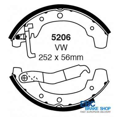 EBC Brake Shoes 5206