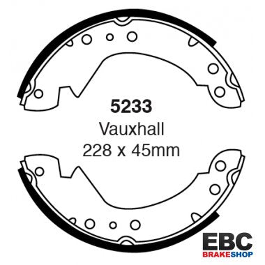 EBC Brake Shoes 5233