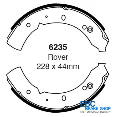 EBC Brake Shoes 6235