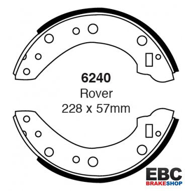 EBC Brake Shoes 6240