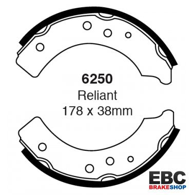 EBC Brake Shoes 6250