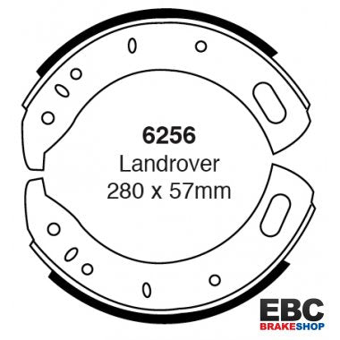 EBC Brake Shoes 6256