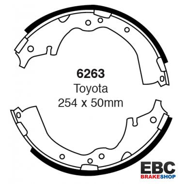 EBC Brake Shoes 6263