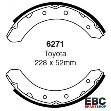 EBC Brake Shoes 6271