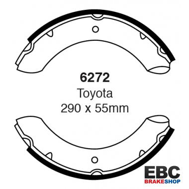 EBC Brake Shoes 6272