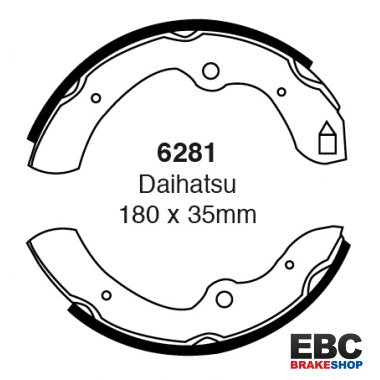 EBC Brake Shoes 6281