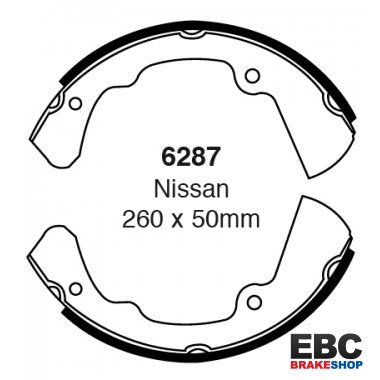 EBC Brake Shoes 6287