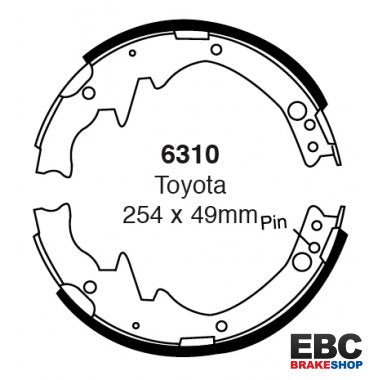 EBC Brake Shoes 6310