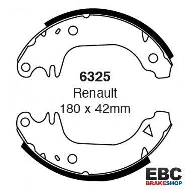 EBC Brake Shoes 6325