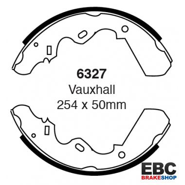 EBC Brake Shoes 6327