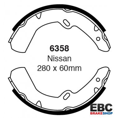 EBC Brake Shoes 6358