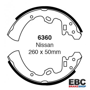 EBC Brake Shoes 6360